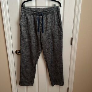 Michael Kors Lounge Sweat Pants Heathered Knit Drawstring Casual Comfy Mens‎ L
